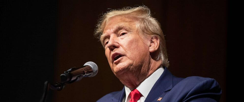 Former president Donald Trump